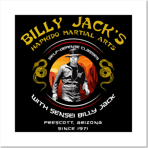 Billy Jack's Hapkido Martial Arts Wall Art by Alema Art